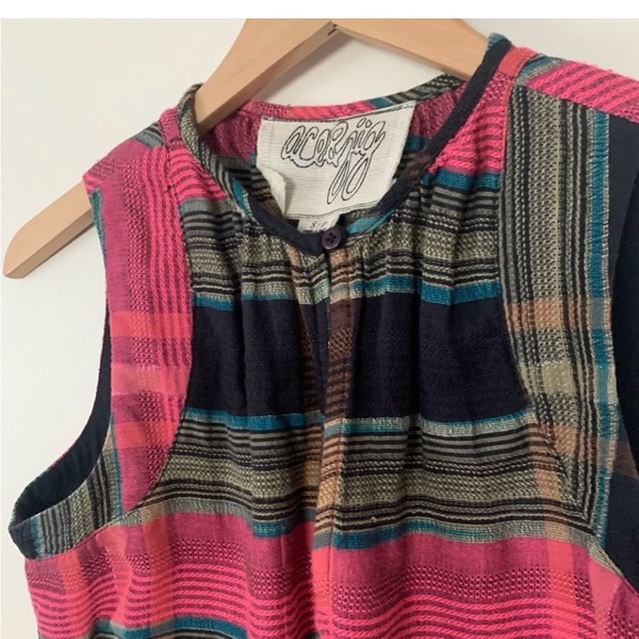 Ace & Jig | Sleeveless Top in Raven Textile | Size S - Picture 4 of 5